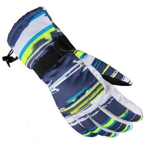 Planet Gates 04 / S Men Women Winter Warmer Ski Windproof Gloves Waterproof Anti-Cold Warm Gloves Outdoor Sport Snow Sportswear Skiing Gloves luvas