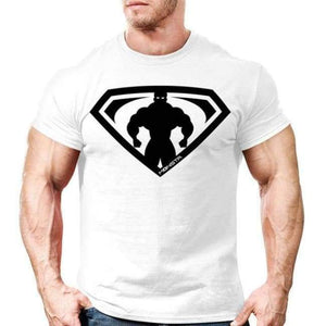 Planet Gates 04 white / M Summer New mens gyms T-shirt Crossfit Fitness Bodybuilding Fashion Male Short cotton clothing Brand Tee Tops
