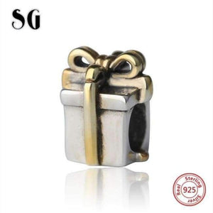 Planet Gates 04406 SG high heel shoes perfume bottle handbag suitcase gift box charms silver 925 fit original pandora bracelet jewelry&beads making