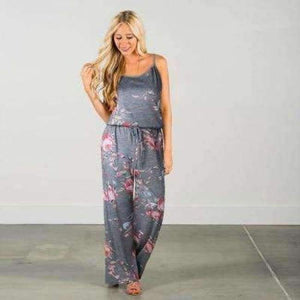 Planet Gates --0444-light gray / S Body Feminino Elegant Jumpsuit Boho Jumpsuits For Women 2018 Holiday Bodysuit Women Fashion Rompers Rompers Womens Jumpsuit