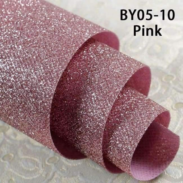 Planet Gates 05-10pink / 3.45square meter 5m*0.69mModern Solid 3D Wallpaper Chunky Glitter Wallpaper For Home decor Living Room Textile Wall paper Bling Stlye Wall Cloth