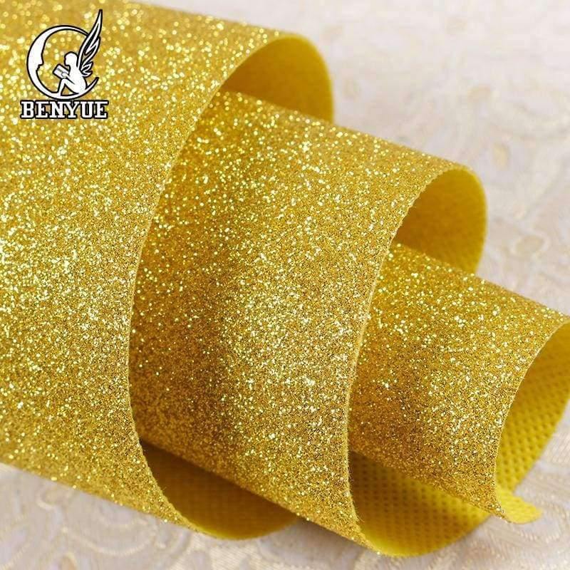 Planet Gates 05-1Black / 3.45square meter 5m*0.69mModern Solid 3D Wallpaper Chunky Glitter Wallpaper For Home decor Living Room Textile Wall paper Bling Stlye Wall Cloth