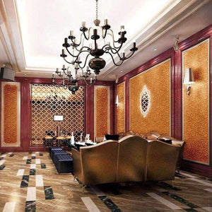 Planet Gates 05-1Black / 3.45square meter 5m*0.69mModern Solid 3D Wallpaper Chunky Glitter Wallpaper For Home decor Living Room Textile Wall paper Bling Stlye Wall Cloth