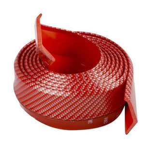 Planet Gates 05 2.5m Car Door Protector Strip Front Bumper strip Car Stickers Car Bumper Rubber Decorative strip Universal version