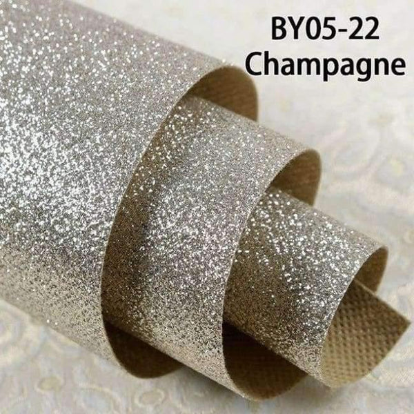 Planet Gates 05-22champagne / 3.45square meter 5m*0.69mModern Solid 3D Wallpaper Chunky Glitter Wallpaper For Home decor Living Room Textile Wall paper Bling Stlye Wall Cloth