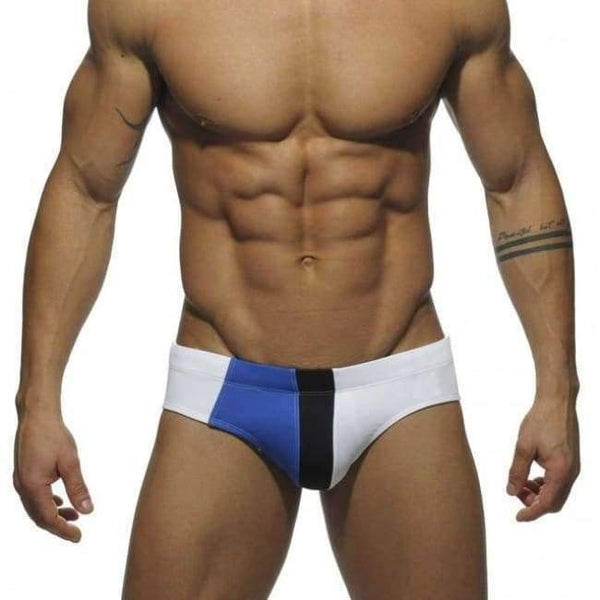 Planet Gates 053white / M Man's Brand Swimming Briefs Low Waist Swimwear drop With Push-up Pad Sexy Shorts Trunks Boxers Summer Men's Swim For Old buyer