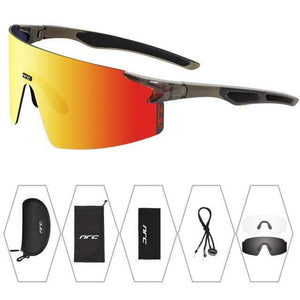 Planet Gates 06 / 3 lens 3 Lens UV400 Cycling Sunglasses TR90 Sports Bicycle Glasses MTB Mountain Bike Fishing Hiking Riding Eyewear for men women