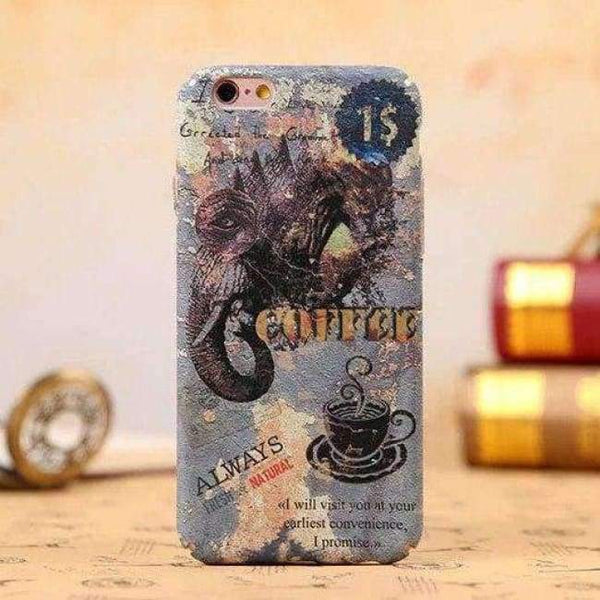 Planet Gates 06 / For iPhone 6s 6 / Case & Screen Protector Fashion Retro car phone case For iPhone 7 / iPhone 7 Plus / 6s / 6 Plus Shockproof hard Case Cover Stylish Disign