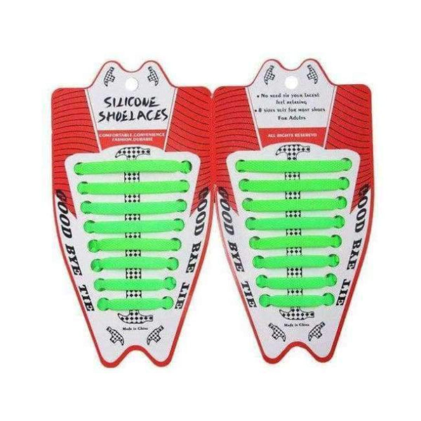 Planet Gates 06 Green 2018 New Arrival Cheap Free Shipping 1Set/16Pcs Creative Patents Adults Hammer Silicone Elastic Shoelaces Lazy No Tie Shoe Laces