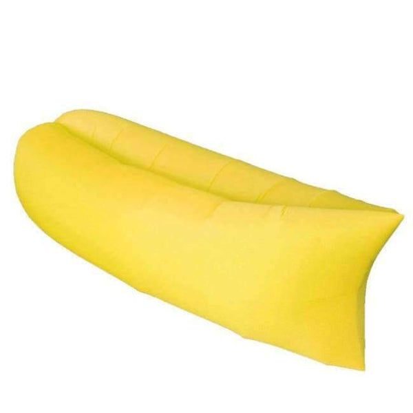 Planet Gates 06 Lazy Fast Inflatable Sofa Camping Outdoor Air Sleep Sofa Banana Shape Beach Lay Bag Couch Portable Big Living Room Bed Sofa