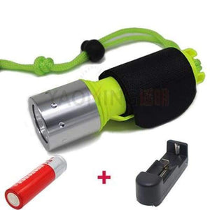 Planet Gates 06 LED Diving Flashlight Lantern for Spearfishing Submarine Scuba Flashlight Dive Lighting Waterproof Underwater Light