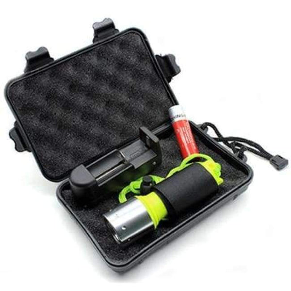 Planet Gates 06-S LED Diving Flashlight Lantern for Spearfishing Submarine Scuba Flashlight Dive Lighting Waterproof Underwater Light