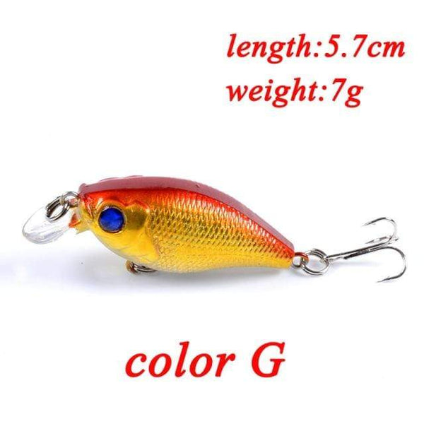 Planet Gates 07 1PCS Wobblers Quality Crankbait Simulation Fishing Lure 5.7cm 7g Jerkbait Floating Hard Bait Bass Carp Pesca Fishing Tackle