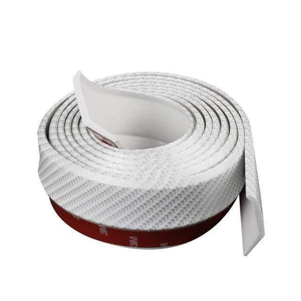 Planet Gates 07 2.5m Car Door Protector Strip Front Bumper strip Car Stickers Car Bumper Rubber Decorative strip Universal version