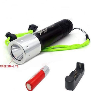 Planet Gates 07-BC LED Diving Flashlight Lantern for Spearfishing Submarine Scuba Flashlight Dive Lighting Waterproof Underwater Light