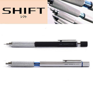 Planet Gates 07mm Silver Mechanical Pencil Metal body pen Writing Supplies 0.3/0.4/0.5/0.7/0.9MM Office & School M3/M4/M5/M7/M9-1010
