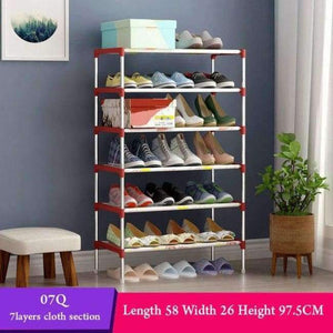 Planet Gates 07Q Maple leaves Multi Layer Shoe Rack with handrail Galvanized steel pipe shoe cabinet shoe organizer removable shoe storage for home furniture