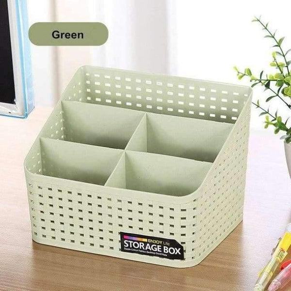 Planet Gates 08 16.5*7.8*12.5cm Plastic Cosmetic Organizer Box Pen Holder Sundries Case Desk Organizer Bathroom Storage & Organization