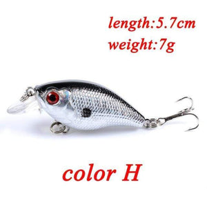 Planet Gates 08 1PCS Wobblers Quality Crankbait Simulation Fishing Lure 5.7cm 7g Jerkbait Floating Hard Bait Bass Carp Pesca Fishing Tackle