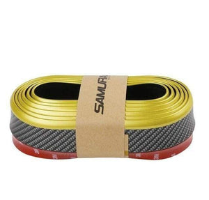 Planet Gates 08 2.5m Car Door Protector Strip Front Bumper strip Car Stickers Car Bumper Rubber Decorative strip Universal version