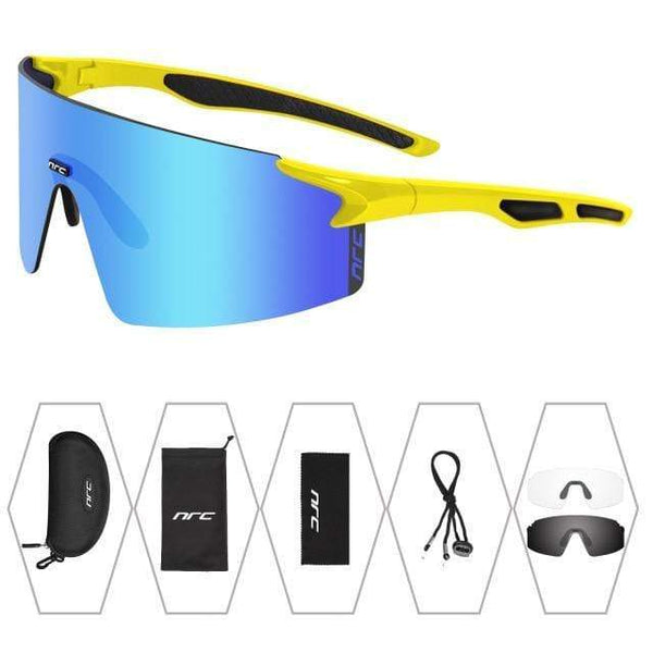 Planet Gates 08 / 3 lens 3 Lens UV400 Cycling Sunglasses TR90 Sports Bicycle Glasses MTB Mountain Bike Fishing Hiking Riding Eyewear for men women