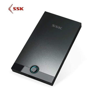 SSK HDD Case 2.5 Inch SATA to USB3.0 SSD HDD Enclosure Adapter for Type C Hard Disk Drive Box External HDD High Speed Black 080