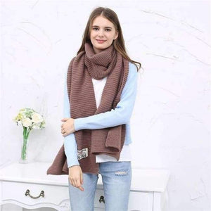 Planet Gates 09 / 180cmX42cm Women winter scarves and wraps red cashmere knitted scarf for women large big scarf FD197