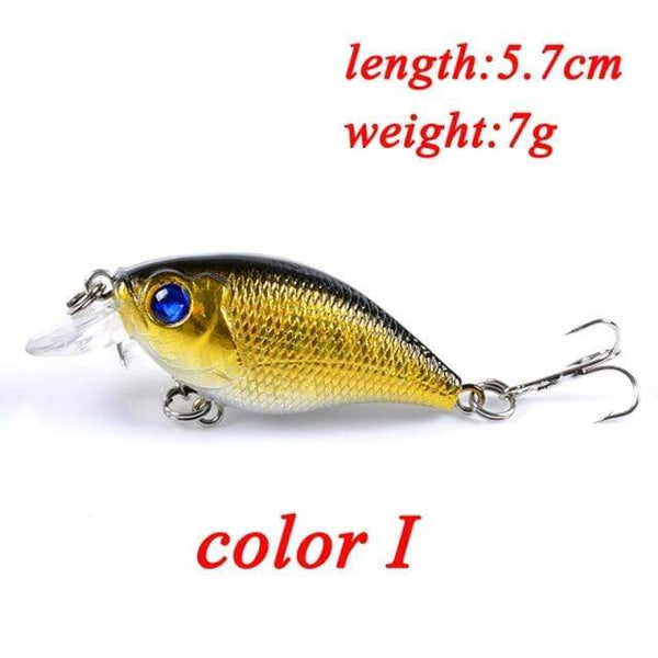 Planet Gates 09 1PCS Wobblers Quality Crankbait Simulation Fishing Lure 5.7cm 7g Jerkbait Floating Hard Bait Bass Carp Pesca Fishing Tackle