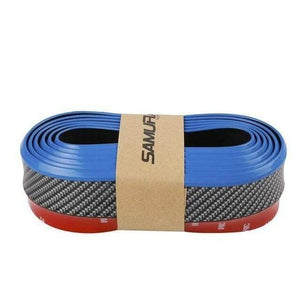 Planet Gates 09 2.5m Car Door Protector Strip Front Bumper strip Car Stickers Car Bumper Rubber Decorative strip Universal version