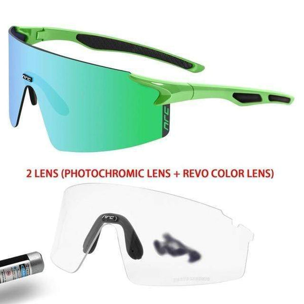 Planet Gates 09 2 / Photochromic-2lens 3 Lens UV400 Cycling Sunglasses TR90 Sports Bicycle Glasses MTB Mountain Bike Fishing Hiking Riding Eyewear for men women