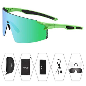 Planet Gates 09 / 3 lens 3 Lens UV400 Cycling Sunglasses TR90 Sports Bicycle Glasses MTB Mountain Bike Fishing Hiking Riding Eyewear for men women