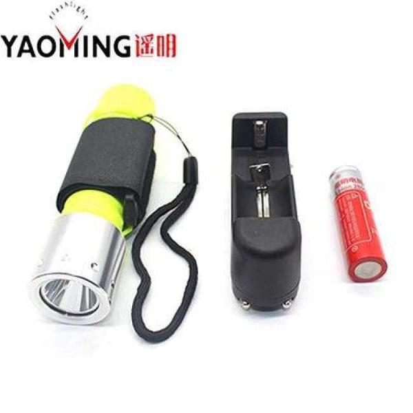 Planet Gates 09-BC LED Diving Flashlight Lantern for Spearfishing Submarine Scuba Flashlight Dive Lighting Waterproof Underwater Light