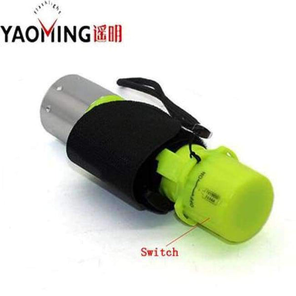 Planet Gates 09 LED Diving Flashlight Lantern for Spearfishing Submarine Scuba Flashlight Dive Lighting Waterproof Underwater Light