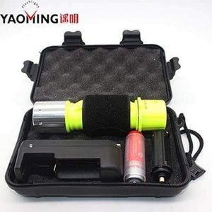 Planet Gates 09-S LED Diving Flashlight Lantern for Spearfishing Submarine Scuba Flashlight Dive Lighting Waterproof Underwater Light