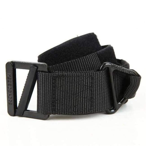 Planet Gates 091-02 Black / China / 130cm [FLB] Camouflage Military Equipment Tactical Belt Men Combat Knock Off Army Belt Nylon Heavy Duty Paintball Waist Belt FP091