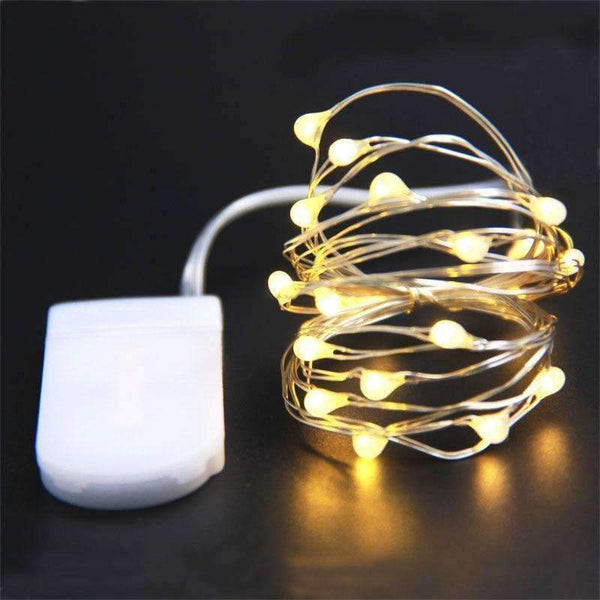 Planet Gates 1-10M Silver Wire LED String lights night light Holiday lighting For Garland Fairy Christmas Tree Wedding Party Decoration