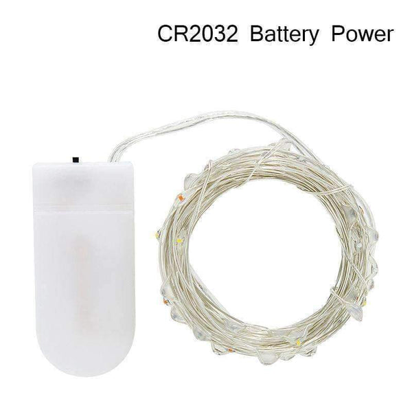 Planet Gates 1-10M Silver Wire LED String lights night light Holiday lighting For Garland Fairy Christmas Tree Wedding Party Decoration