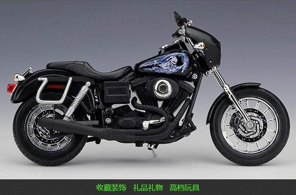 Planet Gates 1:12 Harley 2003 DYNA SUPER  GLIDE SPORT Metal Motorcycle Diecast Bike Car Model Toy Collection Mini Moto Gift