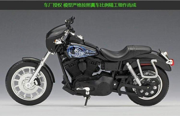 Planet Gates 1:12 Harley 2003 DYNA SUPER  GLIDE SPORT Metal Motorcycle Diecast Bike Car Model Toy Collection Mini Moto Gift