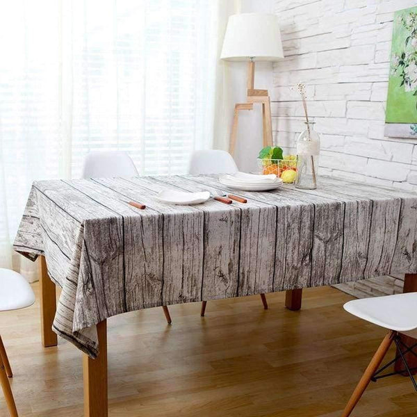 Planet Gates 1 / 120x120cm Retro simulation wood table cloth cotton fabric bark cloth tablecloth table photography background cloth