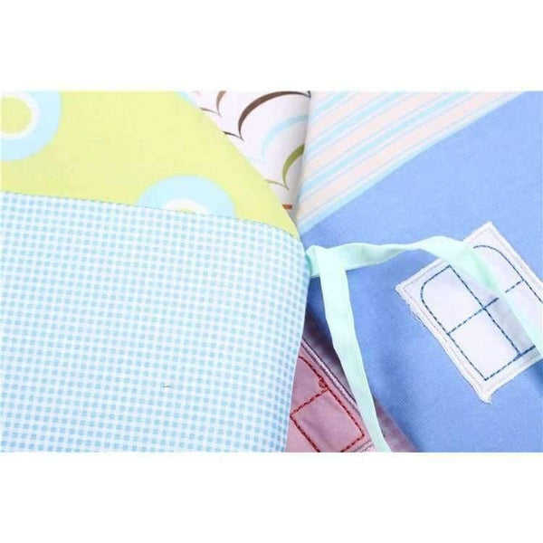 Planet Gates 1-12Pc/Lot Infant Crib Bumper Bed Protector Baby Kids Cotton Cot Nursery bedding House bumper for boy and girl
