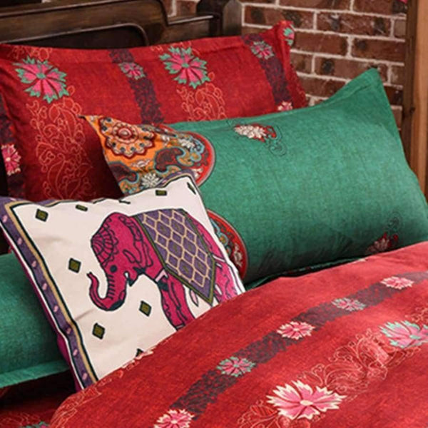 Planet Gates 1 / 150x200 3PCS / China Bedding Sets Sheet Pillowcase Duvet Cover Sets Soft Polyester Queen King Size Traditional Bohemian Home Textile Bedroom 3/4 PCS