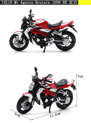 Planet Gates 1:18 Ducati 998 R original authorized simulation alloy motorcycle model toy car gift collection