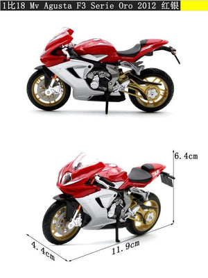Planet Gates 1:18 Ducati 998 R original authorized simulation alloy motorcycle model toy car gift collection