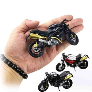 Planet Gates 1:18 Home Children Plastic Car Decor Off-road Vehicle Collection Office Model Toy Diecast Motorcycle Simulation Portable