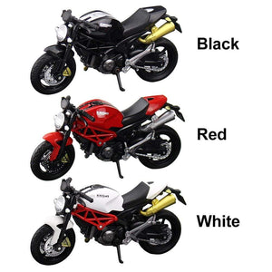 Planet Gates 1:18 Home Children Plastic Car Decor Off-road Vehicle Collection Office Model Toy Diecast Motorcycle Simulation Portable