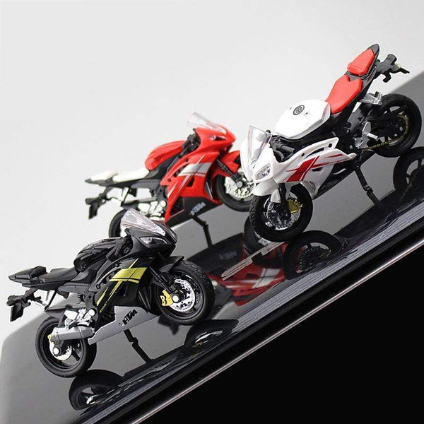 Planet Gates 1:18 Home Children Plastic Car Decor Off-road Vehicle Collection Office Model Toy Diecast Motorcycle Simulation Portable