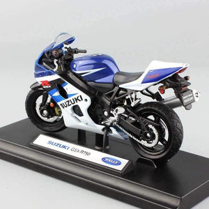 Planet Gates 1:18 scale children welly SUZUKI GSX R750 replica racing ride bike motorcycles Model Motocross metal miniatures car vehicle toy