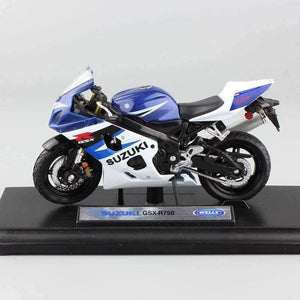 Planet Gates 1:18 scale children welly SUZUKI GSX R750 replica racing ride bike motorcycles Model Motocross metal miniatures car vehicle toy