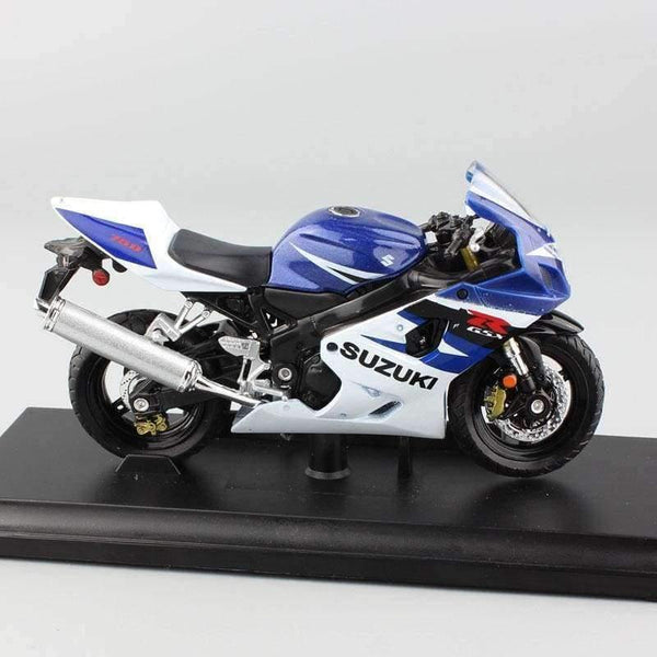 Planet Gates 1:18 scale children welly SUZUKI GSX R750 replica racing ride bike motorcycles Model Motocross metal miniatures car vehicle toy